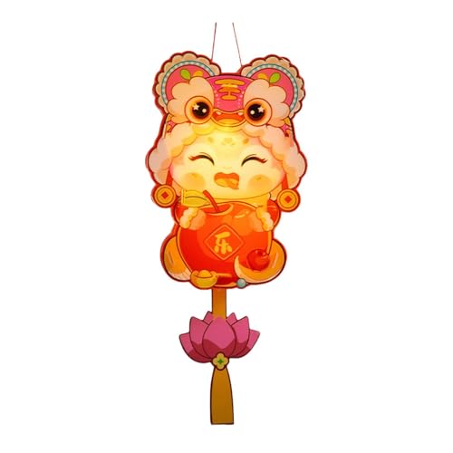 LOVIVER 2025 Schlange Neujahr Laterne DIY Kit für Kind mit Licht Chinesisches Neujahr Dekorative Kinder Hand Laterne Handwerk Kit, Le LOVIVER 2025 Schlange Neujahr Laterne DIY Kit für Kind mit Licht Chinesisches Neujahr Dekorative Kinder Hand Laterne Handwerk Kit, Le von LOVIVER