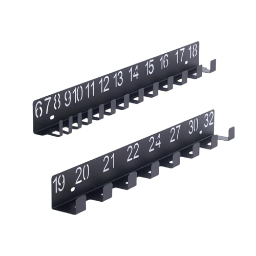 LOVIVER 2x Montieren Schlüssel Organizer Lagerung Halterung Schlüssel Halter Werkzeug Organizer für Home von LOVIVER