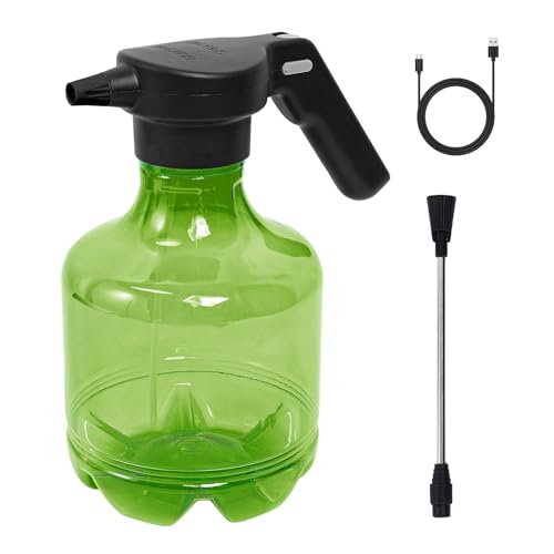 LOVIVER 3L Elektrische Sprühflasche, Mehrzweck-Nebelsprüher Pflanzenzerstäuber für Pflanzen Hof Autowäsche, Grün von LOVIVER