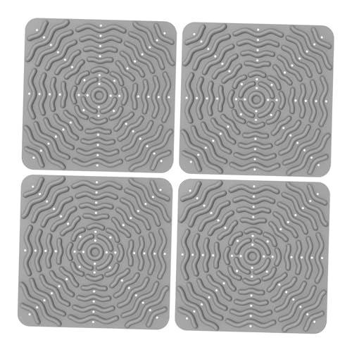 LOVIVER 4 Stück Hühnernistunterlagen Hühnerstreu Leicht zu reinigendes weiches Silikonzubehör für den Bauernhof Legematten Nistkasteneinlagen, Grau LOVIVER 4 Stück Hühnernistunterlagen Hühnerstreu Leicht zu reinigendes weiches Silikonzubehör für den Bauernhof Legematten Nistkasteneinlagen, Grau von LOVIVER