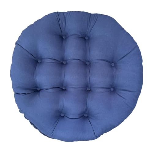 LOVIVER 60x60cm Sitzkissen Kissen, Schaukel-Hängesesselkissen, Eierstuhlkissen, Terrassensitzkissen, Schaukelstuhlpolster für Hängesessel, Rundes Gartenstuhlkissen, Sitzkissen Outdoor/Indoor, Blau LOVIVER 60x60cm Sitzkissen Kissen, Schaukel-Hängesesselkissen, Eierstuhlkissen, Terrassensitzkissen, Schaukelstuhlpolster für Hängesessel, Rundes Gartenstuhlkissen, Sitzkissen Outdoor/Indoor, Blau von LOVIVER