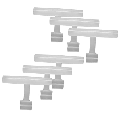 LOVIVER 6X Vogelfutterstation Sitzstange Profi Klar für Kanarienvögel Kleine von LOVIVER