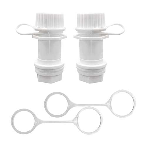 LOVIVER Ablassschraube mit Gewinde, Weiße Recover Coolers Efficiency Assembly mit Angebundener Kappe, Kompatibler Ersatz 24011 für 50–165 Qt, 2 Doppelgurte LOVIVER Ablassschraube mit Gewinde, Weiße Recover Coolers Efficiency Assembly mit Angebundener Kappe, Kompatibler Ersatz 24011 für 50–165 Qt, 2 Doppelgurte von LOVIVER