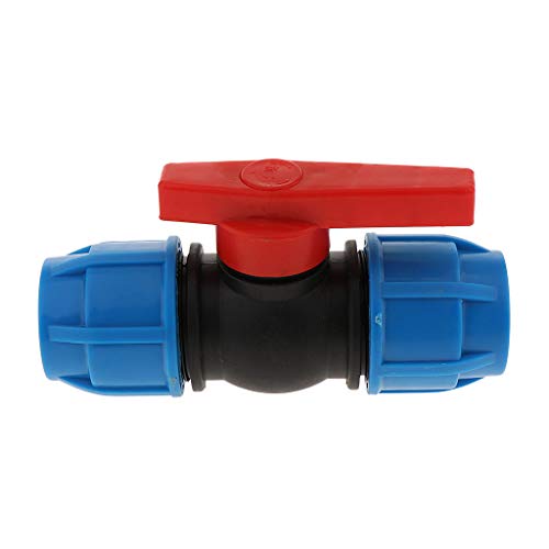 LOVIVER Gerades Absperrventil Aus 20mm 25mm 32mm 40mm, 32mm Kunststoffkern von LOVIVER