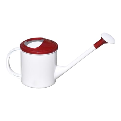 LOVIVER Gießkanne, 1,5 l, Langer Ausguss, modern, tragbar, mit abnehmbarem Sprinklerkopf, Gartenbewässerungstopf für den Garten, Rot LOVIVER Gießkanne, 1,5 l, Langer Ausguss, modern, tragbar, mit abnehmbarem Sprinklerkopf, Gartenbewässerungstopf für den Garten, Rot von LOVIVER