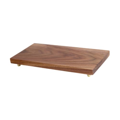 LOVIVER Holzständer, Holzerhöhung für die Präsentation, Kupfer-Fußpolster, Skulpturen-Display, Vasen, Basis für Innenbüro, Café, Teeservice, 33cmx17cmx3.7cm LOVIVER Holzständer, Holzerhöhung für die Präsentation, Kupfer-Fußpolster, Skulpturen-Display, Vasen, Basis für Innenbüro, Café, Teeservice, 33cmx17cmx3.7cm von LOVIVER