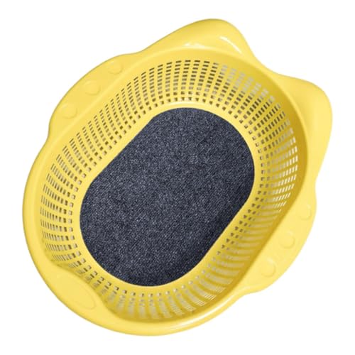 LOVIVER Katzenbett, Schlafnest, Komfort mit Kissen, Möbelschutz, multifunktionaler Katzen-Loungekorb, Haustier-Schlafbett für kleine Hunde, Gelb LOVIVER Katzenbett, Schlafnest, Komfort mit Kissen, Möbelschutz, multifunktionaler Katzen-Loungekorb, Haustier-Schlafbett für kleine Hunde, Gelb von LOVIVER