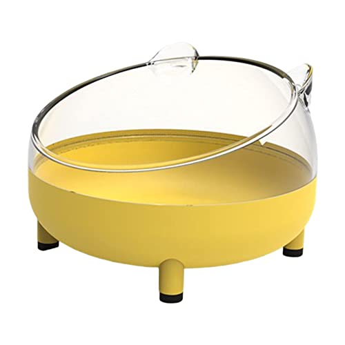 LOVIVER Kleintier Badehaus Sandbad Container Hamster Sandbad Box für Chinchilla Mäuse, GELB LOVIVER Kleintier Badehaus Sandbad Container Hamster Sandbad Box für Chinchilla Mäuse, GELB von LOVIVER