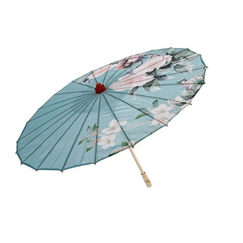 LOVIVER Lovver Klassischer Schirm aus Seide, chinesischer Stil, Tanzender Schirm, Deckendekoration 84cm 9 von LOVIVER
