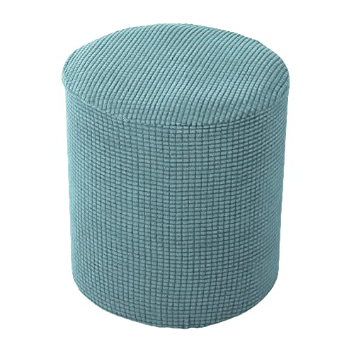 LOVIVER Ottoman Cover Schonbezüge Stretch Footstool Covers Footstool Slipcover mit Elastischem Boden, Grün von LOVIVER