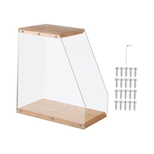 LOVIVER Tisch-Schallplattenhalter für LP-Schallplatten, Aufbewahrungsbox für, Album-Präsentationsständer für Zeitschriften, Bücher, Bilder von LOVIVER