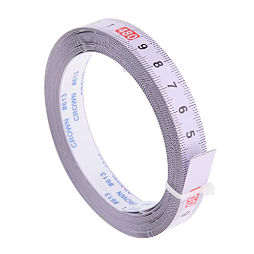 Selbstklebendes Maßband Gehrungssägen Band, Selbstklebende Rückseite, von links nach rechts (0-500CM) von LOVIVER