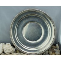 R Revere Sterling Silber Massiv 925 Teller Vintage Küchentisch Serviertisch Sammlerstück 209 Gramm 10'' Durchmesser Hst2 von LOVNTG