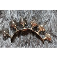 Vintage Sterling Silber 925 Geschirr Towle Herzliche Kelbe Set Von 6 Alte Patina Floral Filigrane Design von LOVNTG