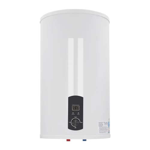 70L/15.4gal Elektro Warmwasser speicher Boiler Elektrospeicher Warmwasserspeicher Mit Handbrause LED-Bildschirm 77-167°F von LOYEMAADE