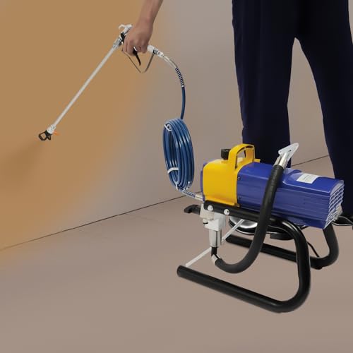 Airless Farbspritzgerät 1.8L/min Düsendurchmesser 0.15-0.19mm Elektro Sprühgerät Farbsprühsystem Für Farben, Rostschutzfarben, Feuerfeste Farben, Latexfarben, Lasuren Airless Farbspritzgerät 1.8L/min Düsendurchmesser 0.15-0.19mm Elektro Sprühgerät Farbsprühsystem Für Farben, Rostschutzfarben, Feuerfeste Farben, Latexfarben, Lasuren von LOYEMAADE