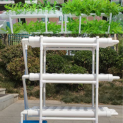 Hydroponic system Grow Kit 108 Plant Sites 3 Layer Anzuchtsets Plant Vegetable Hydrokultur,Interne Zirkulation von LOYEMAADE