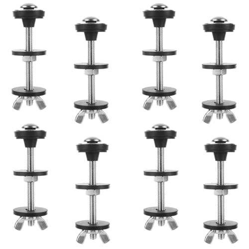 LOYORTY 8-teiliges Universal-Schrauben-Set für WC-Tank zu Schüssel, Edelstahl-WC-Tankschrauben, Edelstahl- und Gummi-Unterlegscheiben mit extra langer Mutterschraube LOYORTY 8-teiliges Universal-Schrauben-Set für WC-Tank zu Schüssel, Edelstahl-WC-Tankschrauben, Edelstahl- und Gummi-Unterlegscheiben mit extra langer Mutterschraube von LOYORTY