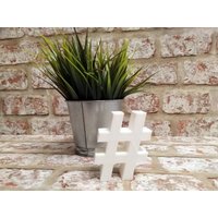 3D Gedruckter Hashtag Moderne Schreibtisch Dekoration von LP3DUK