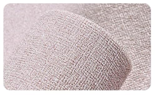 LPACXBYD Wärmedämmende Tapete 10m Verdicken Selbst-adhesive Wärmedämmung Tapete Leinen Plain Farbe Dekor Wand Aufkleber Renovierung Anti-kollision(Pink) von LPACXBYD