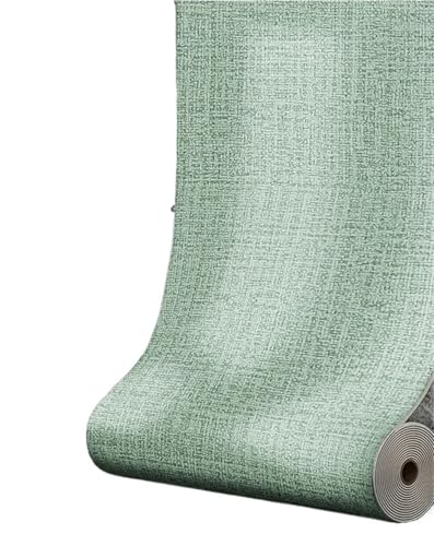 LPACXBYD Wärmedämmende Tapete Dekoration und wasserdichte Schlafzimmer selbstklebende Hintergrundwand Home Wallpaper Schrank Tapete(Light green) von LPACXBYD