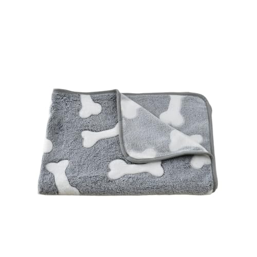 LPAGOLMIX Haustierdecke wasserdichte Haustierdecke Hundebettmatte Decke Weiches gemütliches Haustierkissen for kleine große Hunde Frühling Herbst Warme Reisematten(Type 3,80 x 100cm) von LPAGOLMIX