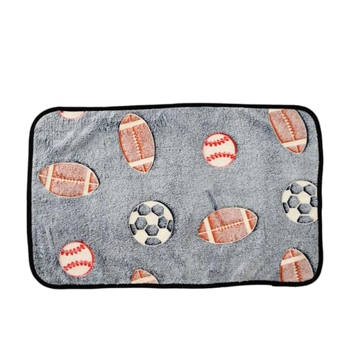 LPAGOLMIX Haustierdecke wasserdichte Haustierdecke Hundebettmatte Decke Weiches gemütliches Haustierkissen for kleine große Hunde Frühling Herbst Warme Reisematten(Type 6,60 x 80cm) von LPAGOLMIX