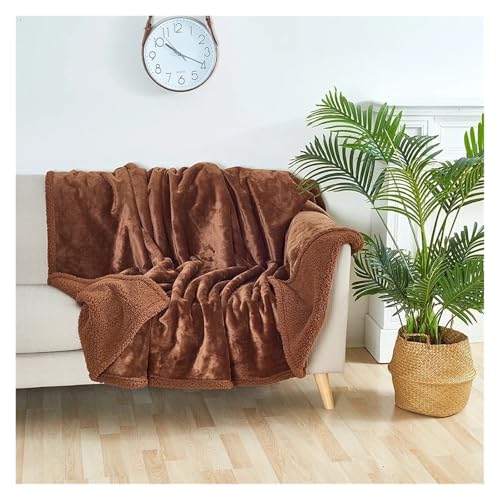 LPAGOLMIX Haustierdecke wasserdichte Haustierdecke wasserdichte Haustierdecke Flüssigkeitsurin-Beweis Hundedecke Bettcouch(Coffee,L (145x165cm)) von LPAGOLMIX