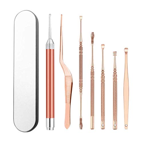 Pinzette Präzisionspinzette, LED-Licht Ohr Pick Ohrenschmalz Entfernung Earpick Nase Sauber Picks Wachs Entferner 6Pcs/7Pcs/8Pcs Pinzette Präzisionspinzette, LED-Licht Ohr Pick Ohrenschmalz Entfernung Earpick Nase Sauber Picks Wachs Entferner 6Pcs/7Pcs/8Pcs von LPAGOLMIX