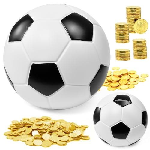 LPAMABA Spardose Kinder Fußball Sparschwein Unzerbrechliche Fußball Spardose SparschweinMünze Spardosen Piggy Bank Sparschwein Jungen Mädchen Super Süßes Sparbox Geschenk für Geburtstage Weihnachten LPAMABA Spardose Kinder Fußball Sparschwein Unzerbrechliche Fußball Spardose SparschweinMünze Spardosen Piggy Bank Sparschwein Jungen Mädchen Super Süßes Sparbox Geschenk für Geburtstage Weihnachten von LPAMABA
