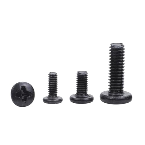LPANBTGU M2 M2.5 M3 M4 M5 Kreuznut-Rundkopf-Flachschwanzschraube(M4x8 20pcs) von LPANBTGU