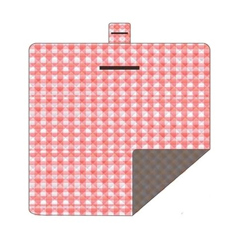 LPATEBCVU Picnic Blanket 2 x 2 m Camping-Picknickmatte, waschbar, sanddicht, Stranddecke, faltbar, mit 3 Schichten, Park, Wandern, Innenhof, Außenbereich, größer, Dicker(6) von LPATEBCVU