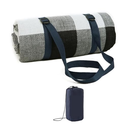LPATEBCVU Picnic Blanket Große tragbare Strandmatte, faltbar, dick, Camping-Bodenmatte for Zelt, Außenbereich, wasserdicht(A15,200x200cm) von LPATEBCVU