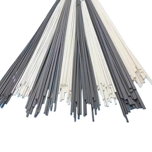 5/10 Meter Kunststoffschweißstäbe ABS/PP/PVC/PE 5x2,5 mm for Autostoßstangen-Reparaturzubehör 100 cm/1 Stück(10meter,PP black) von LPAYBCFO