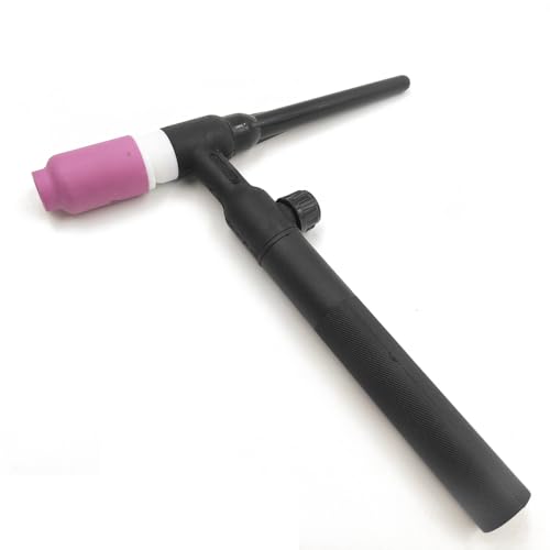 6 stücke WIG-Brenner GTAW Gas Wolfram Lichtbogenschweißpistole Argon Luftgekühltes Gasventil WP17/WP17F/WP17FV/WP17V Schweißbrenner mit flexiblem Hals(WP17 Fix Neck,1.0mm) von LPAYBCFO