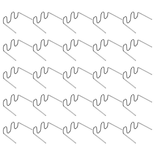 LICE-500Pcs Schweißstäbe Heißheftklammer-Reparaturmaschine Kunststoffhefter Auto Auto Stoßstange Vorwelle Heftklammern 0,6 Mm von LPAYBCFO