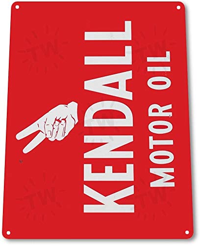 LPDCJF Blechschild Kendall Motor Oil Metalldekor Wandkunst Garage Geschäft Höhle 20,3 x 15,2 cm LPDCJF Blechschild Kendall Motor Oil Metalldekor Wandkunst Garage Geschäft Höhle 20,3 x 15,2 cm von LPDCJF