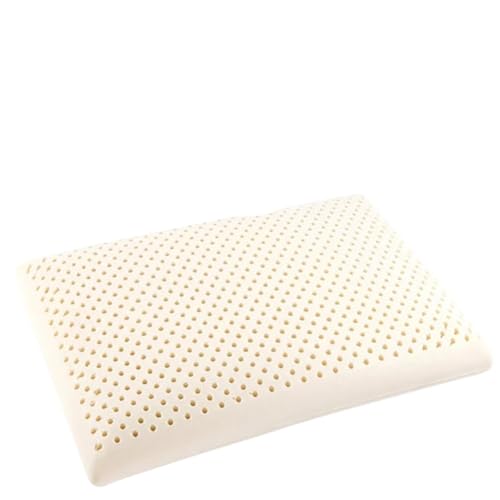 LPHFDCS Latex-NackenstüTzkissen Natürliches Latex-Brotkissen, Nackenkissen aus Gummi, Kissen for Erwachsene, Quelle for Latex-Kissen, Kissen for Schlafzimmer Latex-Kopfkissen(60x40x7cm,Suit 5) von LPHFDCS