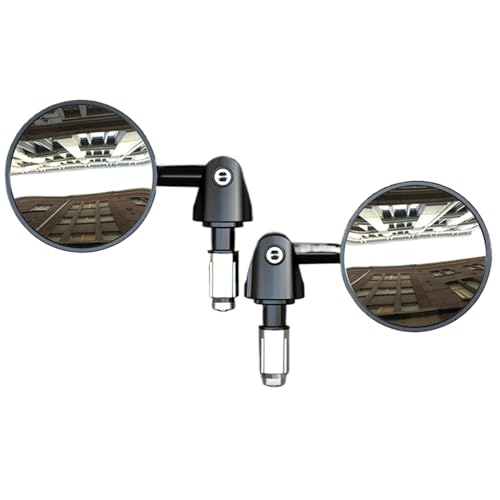 LPHFDCS Lenkerspiegel Motorrad Einstellbare 22mm Bar End Spiegel Schwarz 73mm Spiegel 16-18mm ID Motorrad Motorradspiegel LPHFDCS Lenkerspiegel Motorrad Einstellbare 22mm Bar End Spiegel Schwarz 73mm Spiegel 16-18mm ID Motorrad Motorradspiegel von LPHFDCS