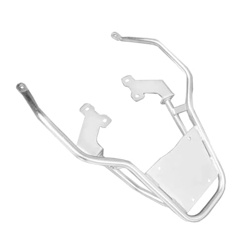 Hinterradgepäckträger Für Cb500x Für Cb400x 2019 2020 2021 2022 Motorrad-Hintergepäckträger Heckkoffer Topcase-Box-Stützhalterung(Silver) von LPKGHBZNT
