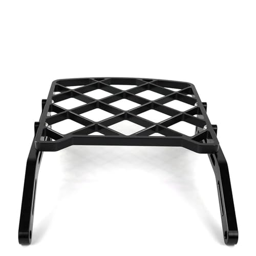 Hinterradgepäckträger Für Crf300l 2021 2022 2023 2024 Hinten Gepäck Rack Motorrad Fracht Rack Träger Montieren Rückenlehne Regal Halter(Black) von LPKGHBZNT