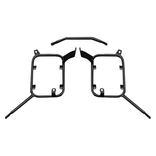 Hinterradgepäckträger Für Versys650 2010 2011 2012 2013 2014 Motorrad Top Case Rack Packtaschen Gepäck Box Halterung Fracht Unterstützung Halter Motorrad Gepäckträger(Black Pannier Rack) von LPKGHBZNT
