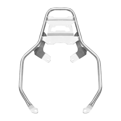 Hinterradgepäckträger Für Versys650 2010 2011 2012 2013 2014 Motorrad Top Case Rack Packtaschen Gepäck Box Halterung Fracht Unterstützung Halter Motorrad Gepäckträger(Silver Top Rack) von LPKGHBZNT