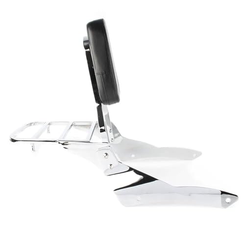 Hinterradgepäckträger Für Vstar Für Dragstar 400 650 Für Classic 1998-2022 Motorrad-Rückenlehne Sissy Bar Mit Gepäckträger von LPKGHBZNT