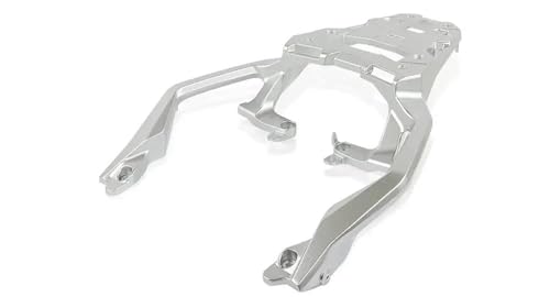 Hinterradgepäckträger Für Xadv 750 2021-2024 Motorrad-Gepäckträgerhalterung Hinterer Gepäckträgerrahmen Abdeckungsplattenhalter Regalunterstützung(Silver) von LPKGHBZNT