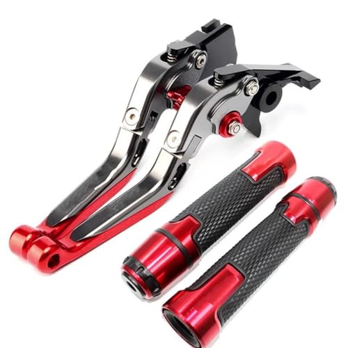 Motorrad Hebel Bremshebel Für Ducati 916 916SPS UP Motorrad Bremsen Hebel Motorrad Einstellbare Klapp Bremse Kupplung Hebel Lenker Handgriffe Kupplung Bremshebel(Titaniumred) von LPKGHBZNT