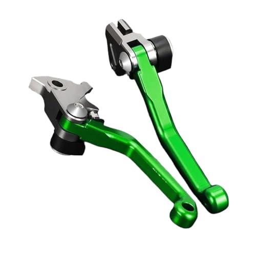 Motorrad Hebel Bremshebel Für KX450 Für KX-450 Für KX 450 2019 2020 2021 2022 2023 2024 Pivot Bremse Kupplung Hebel Motorrad Griff Kupplung Bremshebel(Green) von LPKGHBZNT