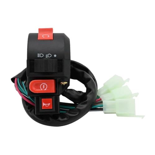 7/8 "22 -mm -Lenkerschalter für 50ccm 250 Motorradsroller ATV kompatibel mit Horn -Turn -Signalen Taste Light Start Stoppsteuerungen 7/8 "22 -mm -Lenkerschalter für 50ccm 250 Motorradsroller ATV kompatibel mit Horn -Turn -Signalen Taste Light Start Stoppsteuerungen von LPLRBKWQ