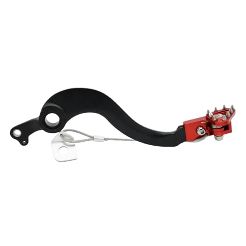 LPLRBKWQ Aluminium geschmiedet Heckbremspedalhebel, kompatibel mit CRF250R CRF450R CRF450RX CRF 250R 450R 450RX 2002-2020 Modelle Universal Motorradteile(Brake Lever) von LPLRBKWQ