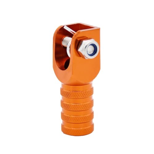LPLRBKWQ -Zahnradschalthebel -Hebelspitze kompatibel mit Motorrädern der MT -Serie, einschließlich MT09 SP MT07 MT03 MT125 MT25 T700 Tracer 900GT 700GT und ähnliche Modelle(Orange) von LPLRBKWQ